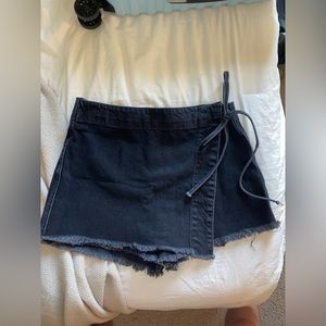 Free people denim skort